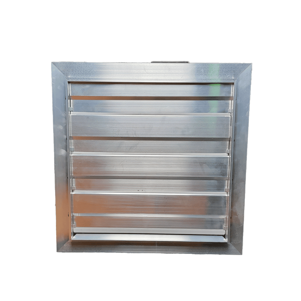 Aluminium motorized shutter