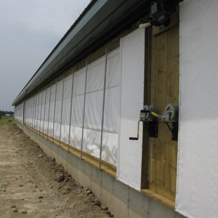 Rideaux Isolation et Ventilation Agricole