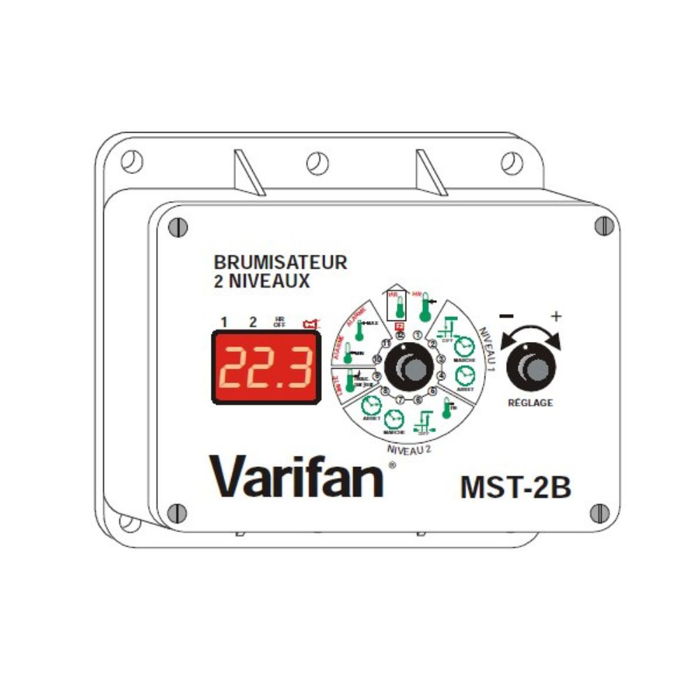 MST-2b brumisateur 2 niveaux